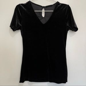 ⚡️Women’s Vintage Black Velvet Top